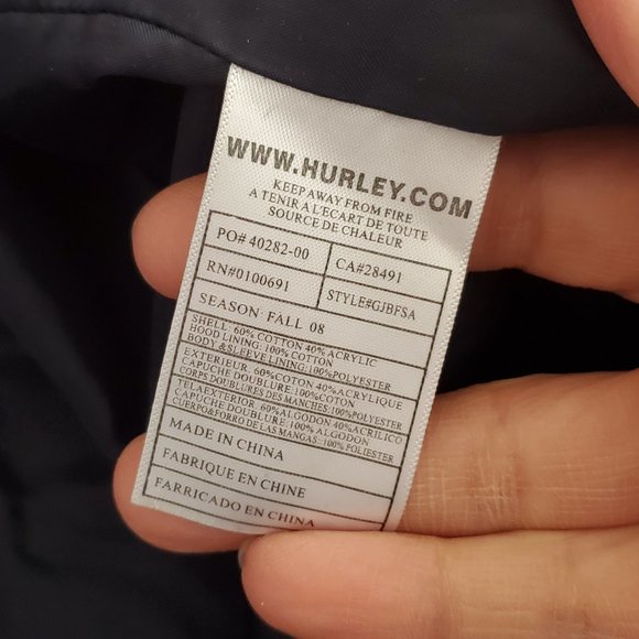 Hurley Plaid Double Breasted Babydoll Coat - Picture 9 of 11